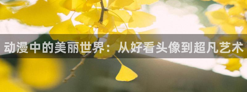 囧次元动漫官网入口：动漫中的美丽世界：从好看头像到超凡艺术