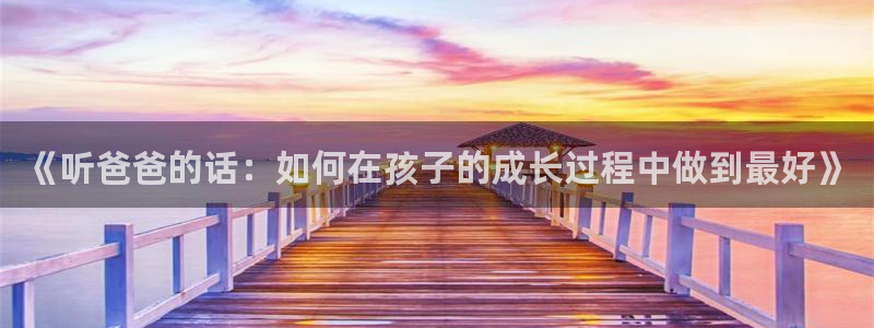 囧次元官方网页版入口：《听爸爸的话：如何在孩子的成长过程中做到最好》