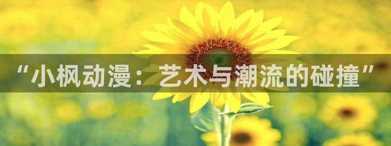 囧次元官方网站入口官网：“小枫动漫：艺术与潮流的碰撞”